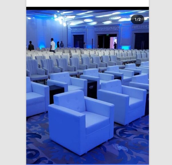 VIP Leather sofa for events