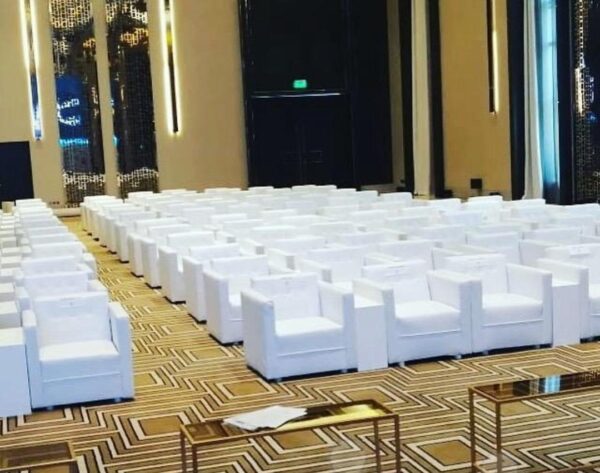 VIP Leather sofa for events