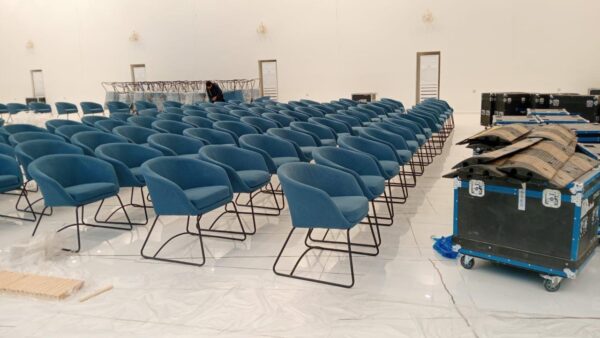 Elite Grey Chairs for Event Rental in Riyadh