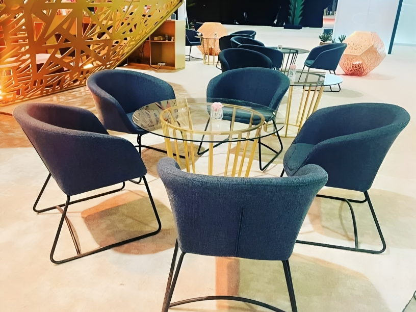 Elite Grey Chairs for Event Rental in Riyadh