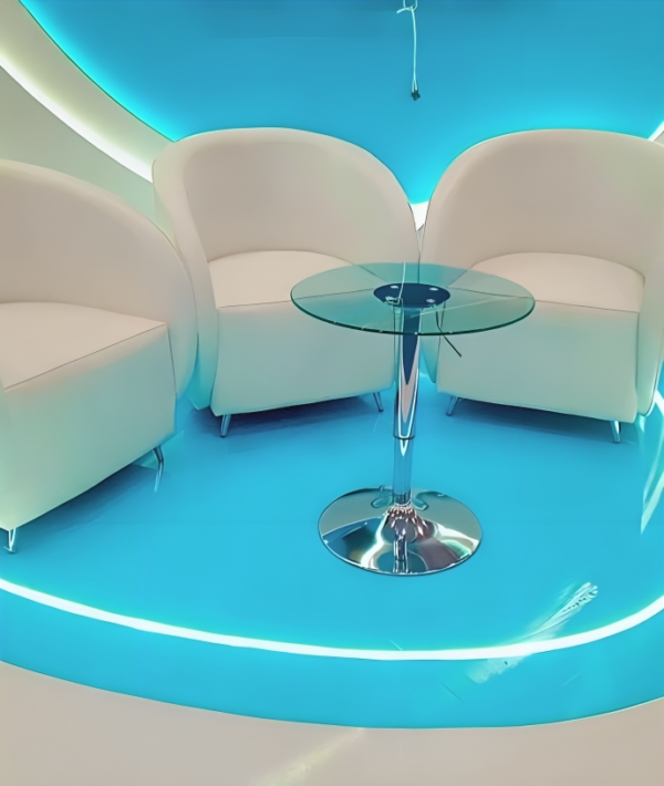 Rental White Round Chairs