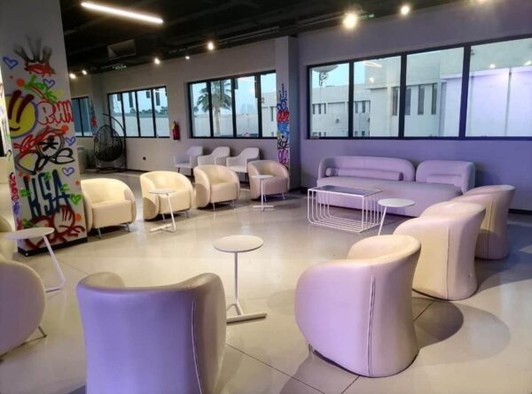 Rental White Round Chairs